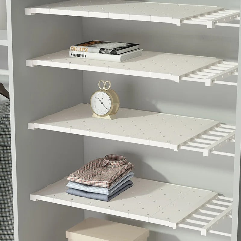 Expandable wardrobe dividers