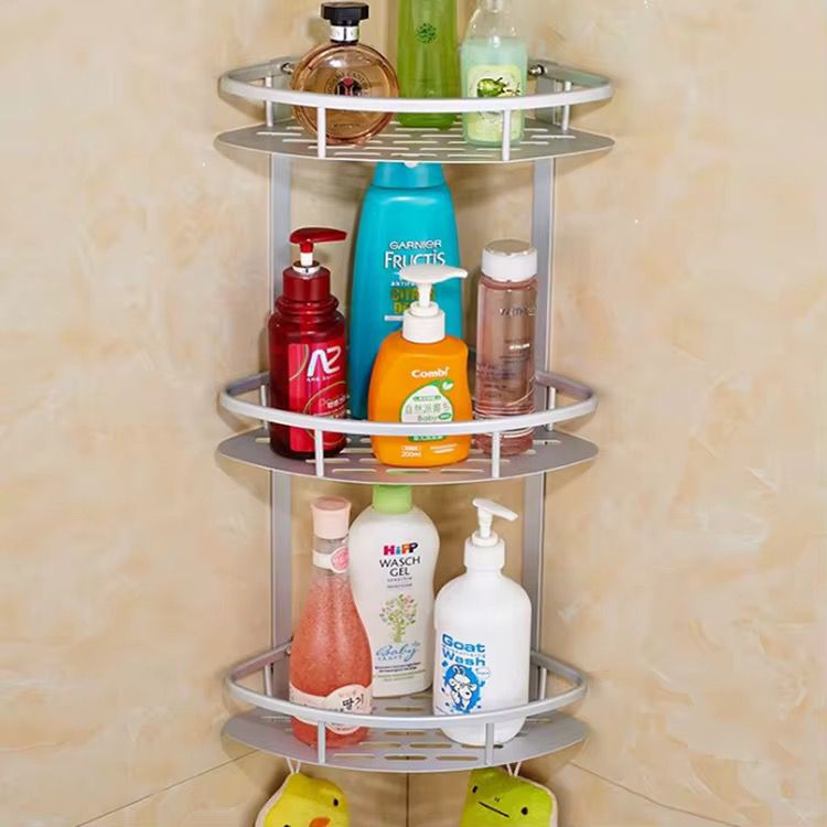 3 layer corner bathroom organizer