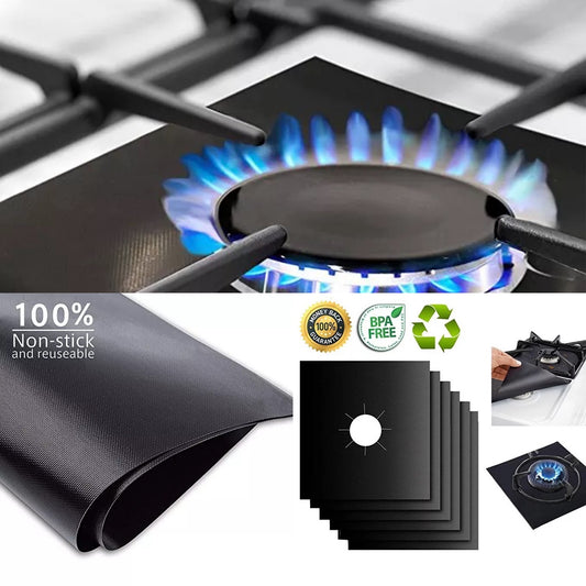 4pcs Gas Cooker Protector