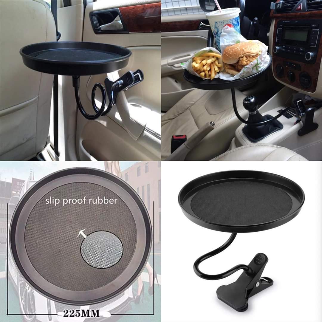 Circular Car Dining Tray