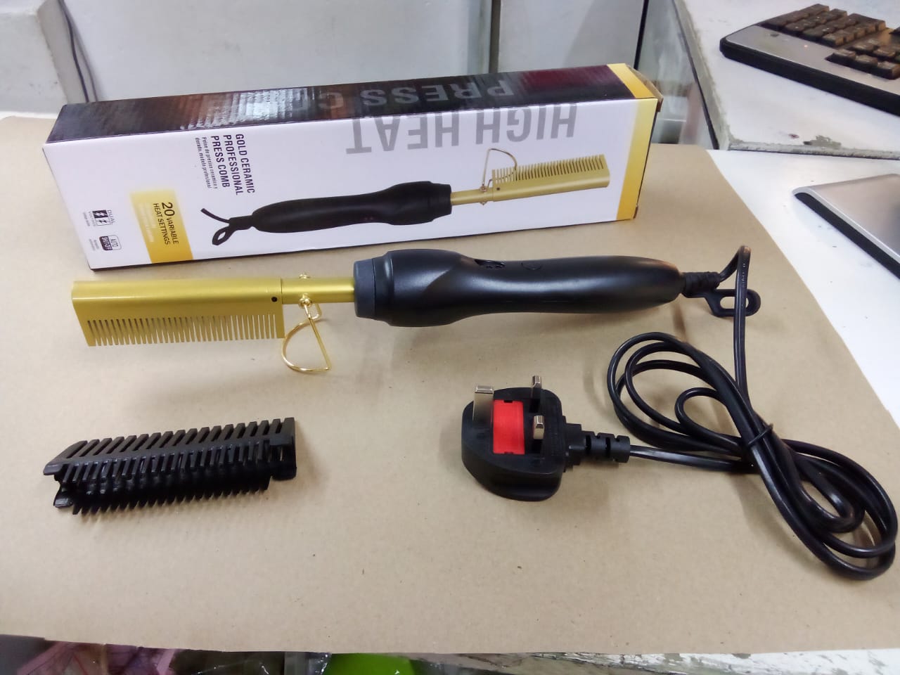 Hair straightener(Hot comb)