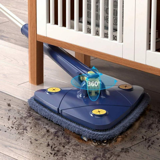 Adjustable cleaning squeeze mop rotatable 360