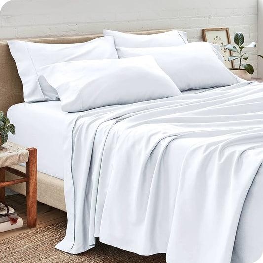 Pure White Cotton Bedsheets
