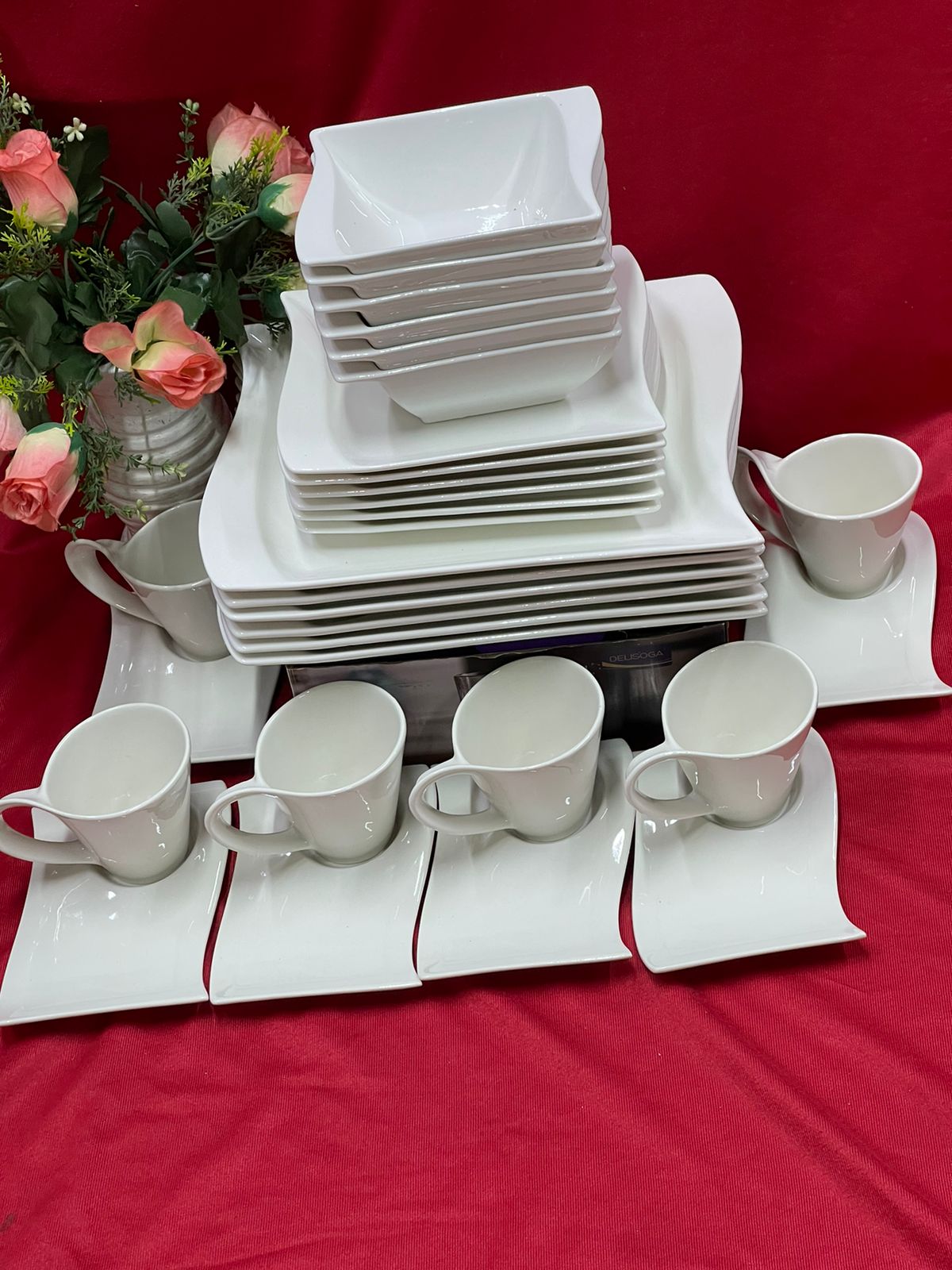 30pcs Wavy Dinner Set