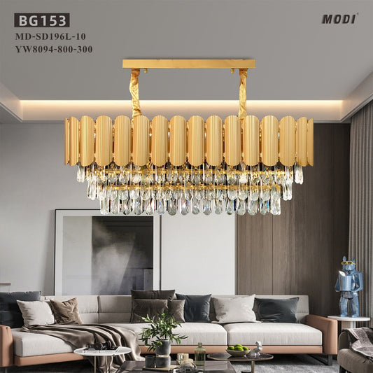 Crystal Chandeliers Gold