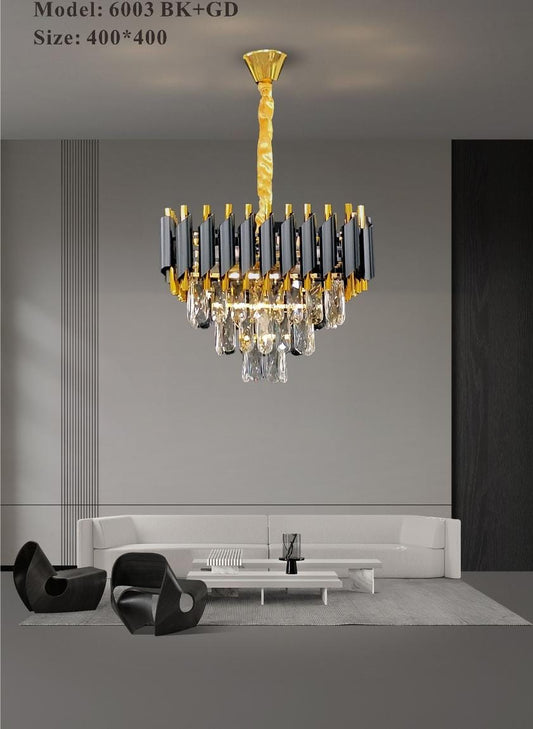 Crystal Chandeliers Black