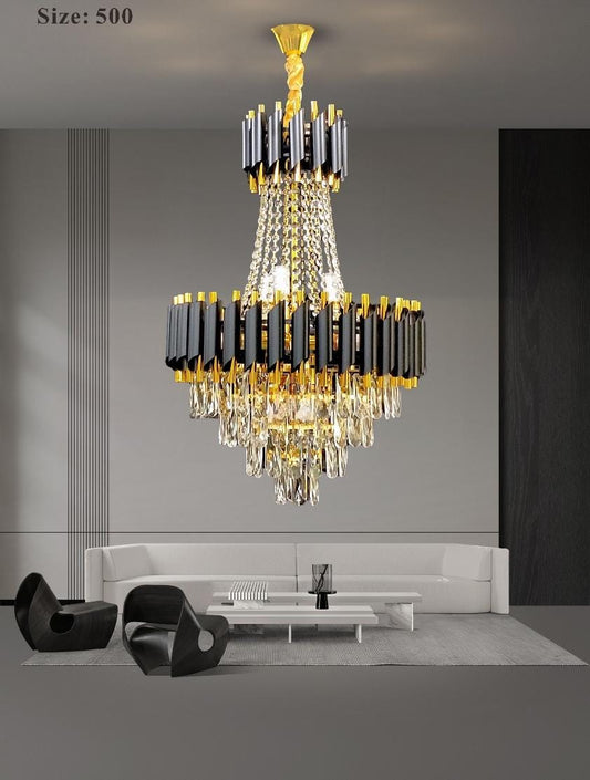 Crystal Chandeliers Black