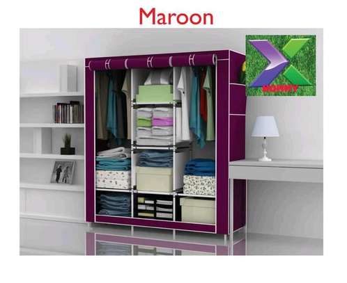 3 Column Metallic Wardrobe